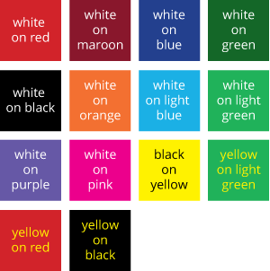 Solid colours - laserable dual tone plastic
