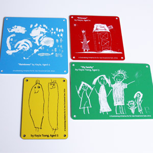 Art Tags - four up